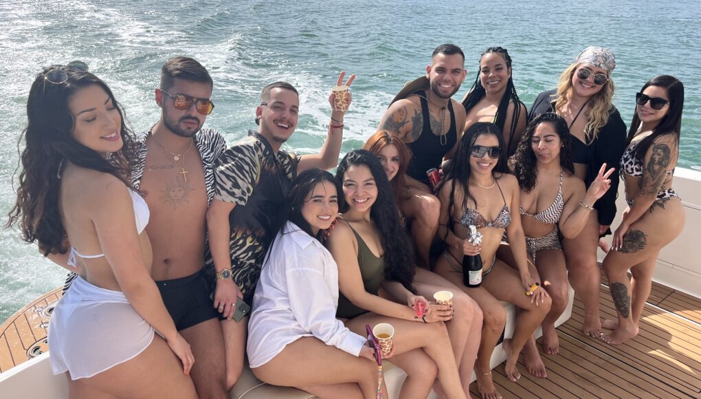 Rent yacht bachelor party